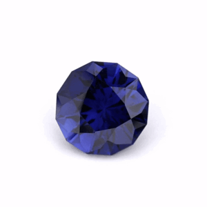 Radiant Perfection: 10 x 10mm Blue Fancy Cut Lab Created Sapphire(Stone 1)